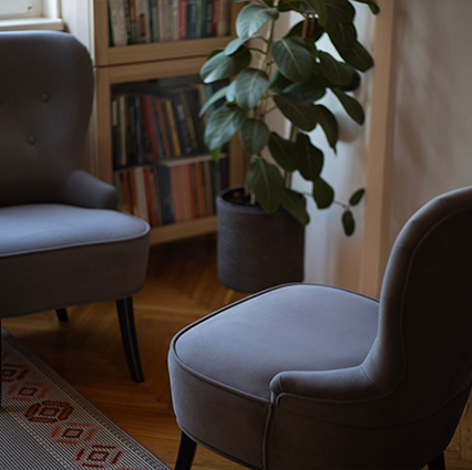 Therapy office setting